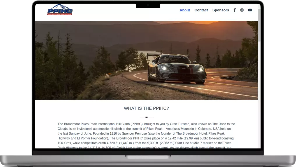 cover of the project Pikes Peak International Hill Climb 